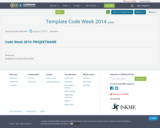 Template Code Week 2014