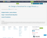 Air: Design a Parachute for a Lego Person