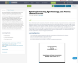 Spectrophotometry, Spectroscopy, and Protein Determinations