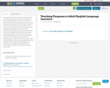 Teaching Ferguson to Adult English Language Learners