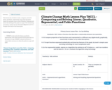 Climate Change Math Lesson Plan TACCL - Comparing and Solving Linear, Quadratic, Exponential, and Cubic Functions