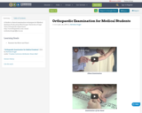 Orthopaedic Examination for Medical Students