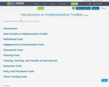 Introduction to Implementation Toolkits