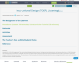 Instructional Design (TOEFL Listening)