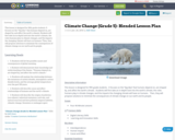 Climate Change (Grade 5)- Blended Lesson Plan 