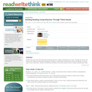 Building Reading Comprehension Through Think-Alouds