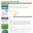 Collaborating, Writing, Linking: Using Wikis to Tell Stories Online