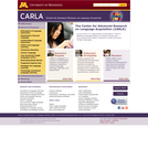 The Center for Advanced Research on Language Acquisition (CARLA)
