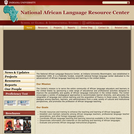National African Language Resource Center (NALRC)