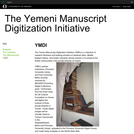 The Yemeni Manuscript Digitization Initiative (YMDI)