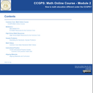 CCSS Professional Development: Math Module 2