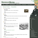 Historical Timeline - Transportation