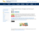 The Piggy Bank Primer: Budget and Saving E-book