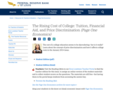 The Rising Cost of College: Tuition, Financial Aid, and Price Discrimination