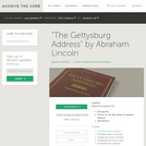 The Gettysburg Address by Abraham Lincoln