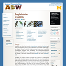 Eurylaimidae: Information