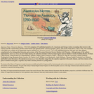 American Notes: Travels in America, 1750-1920