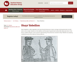 Reading Like a Historian: Shays&#39; Rebellion