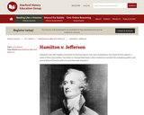 Reading Like a Historian: Hamilton vs. Jefferson