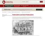 Reading Like a Historian: Federalists & Anti-Federalists