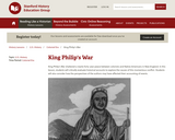 Reading Like a Historian: King Philip&#39;s War of 1675