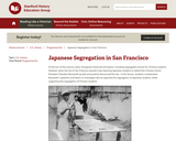 Reading Like a Historian: Japanese Segregation in San Francisco