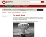 Reading Like a Historian: Atomic Bomb