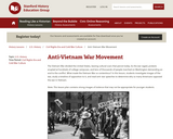 Reading Like a Historian: Anti-Vietnam War Movement