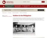Reading Like a Historian: Soldiers in the Philippines