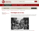 Reading Like a Historian: Civil Rights Act