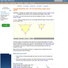 AAA Triangle similarity test