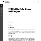 5.G Battle Ship Using Grid Paper