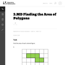 3.MD Finding the Area of Polygons