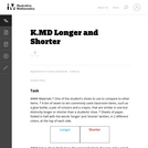 K.MD Longer and Shorter