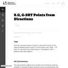 8.G, G-SRT Points from Directions