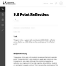 8.G Point Reflection