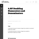 4.NF Doubling Numerators and Denominators