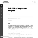 A-REI Pythagorean Triples