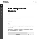 F-IF Temperature Change