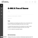 G-MG A Ton of Snow