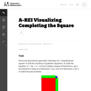 A-REI Visualizing Completion of the square