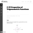 F-TF Properties of Trigonometric Functions