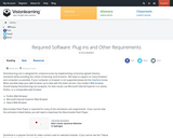 Required Software: Plug-ins and Other Requirements