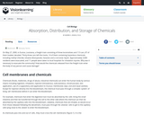 Absorption, Distribution and Storage of Chemicals