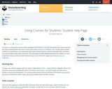 Using MyClassroom for Students: Student Help Page