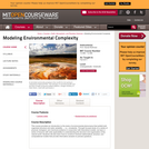 Modeling Environmental Complexity, Fall 2014
