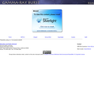 Gamma-ray Burst Skymap Website