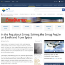 In the Fog About Smog: Solving the Smog Problem on Earth and from Space
