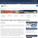 The Ozone Layer: Our Global Sunscreen