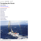 Navigating the Ocean